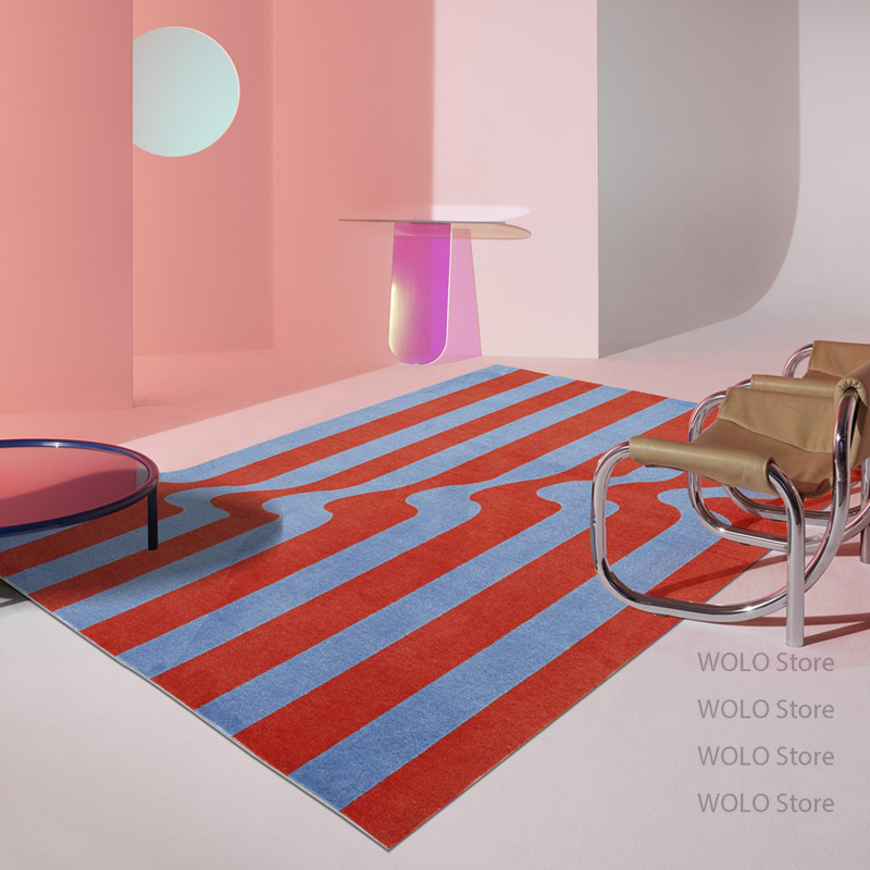 Home Textiles Plaid - Dywan w stylu skandynawskim do salonu,