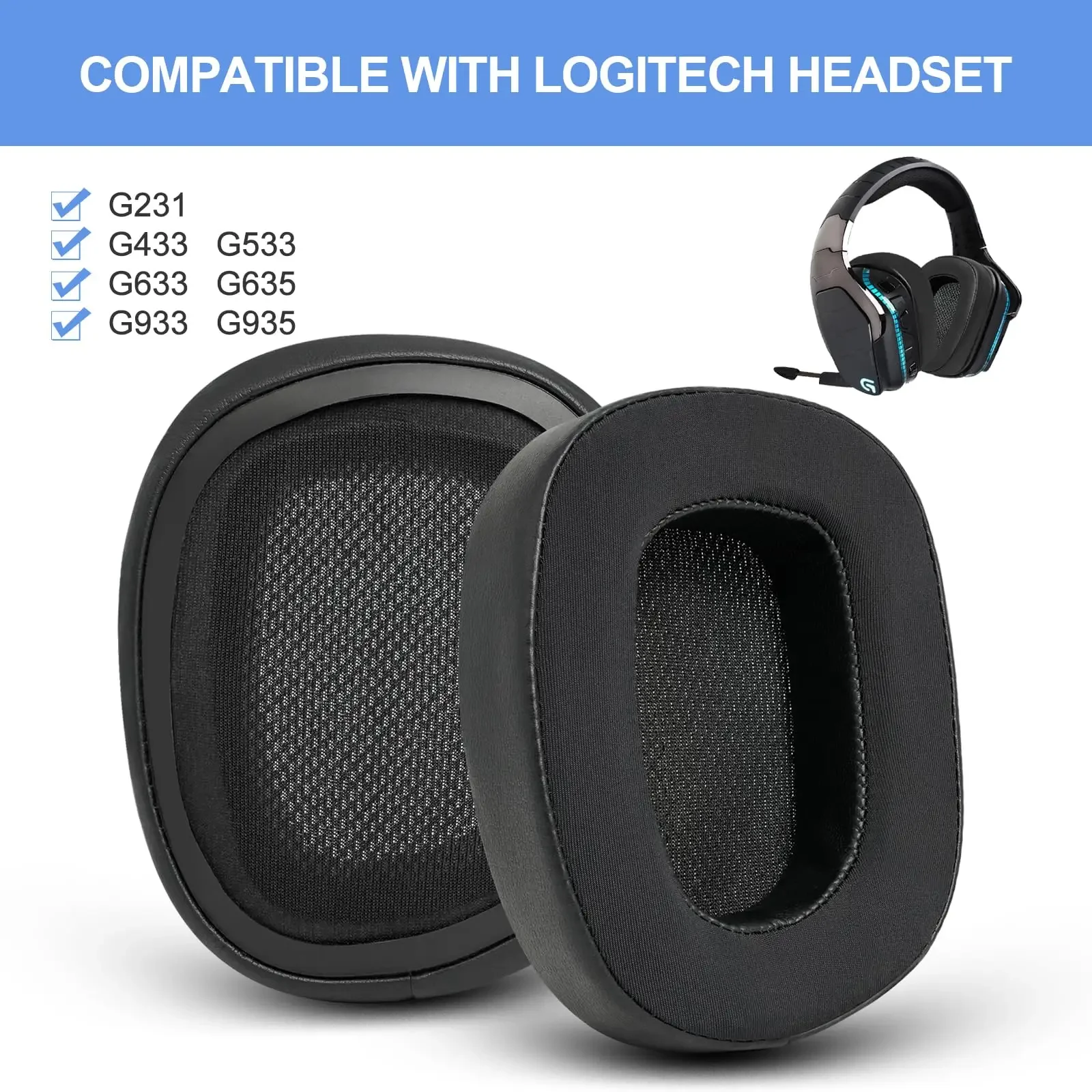 Cooling Pillow Gel - Pasuje do Logitech G930 G933 G935