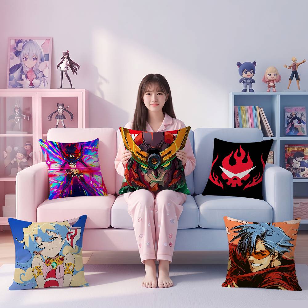 Home Textiles Là Gì - Poszewka na poduszkę Anime G-Gurren L-Lagann