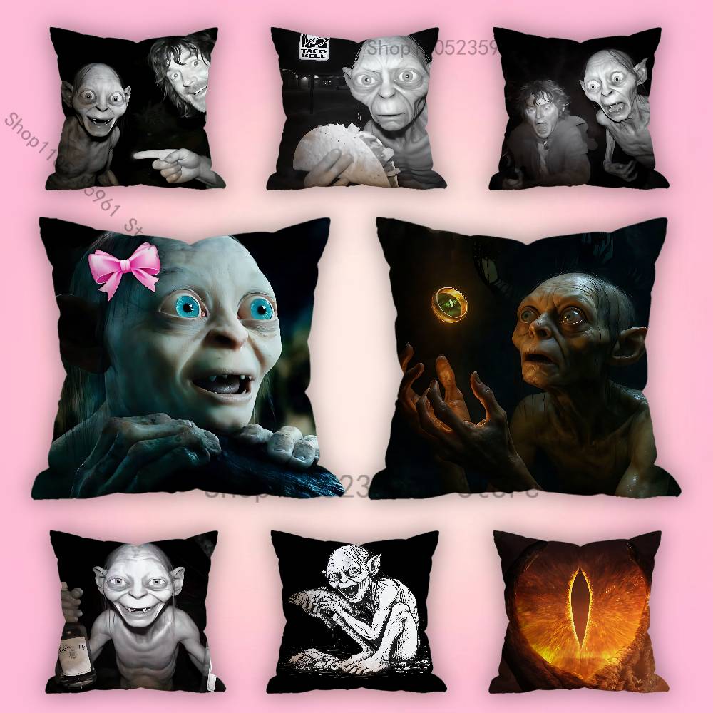 Home Textiles Là Gì - Poszewki na poduszki z memami G-Gollum