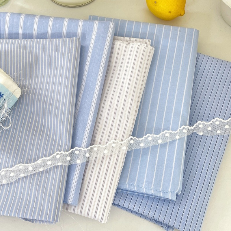 Home Textiles Plaid - 0,5 jarda tkaniny w koreańskim stylu,