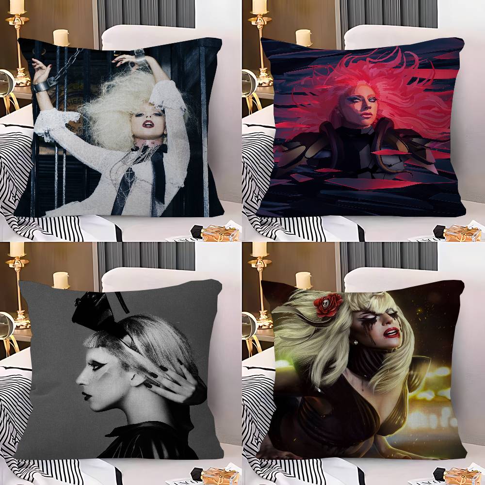 Home Textiles Là Gì - Poszewka na poduszkę Singer L-Lady G-Gaga