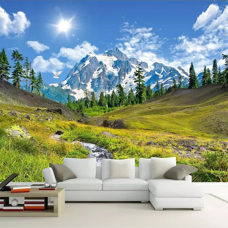 Ze wzorem ośnieżonych gór Plat – Home Textiles Photos recenzja i cena