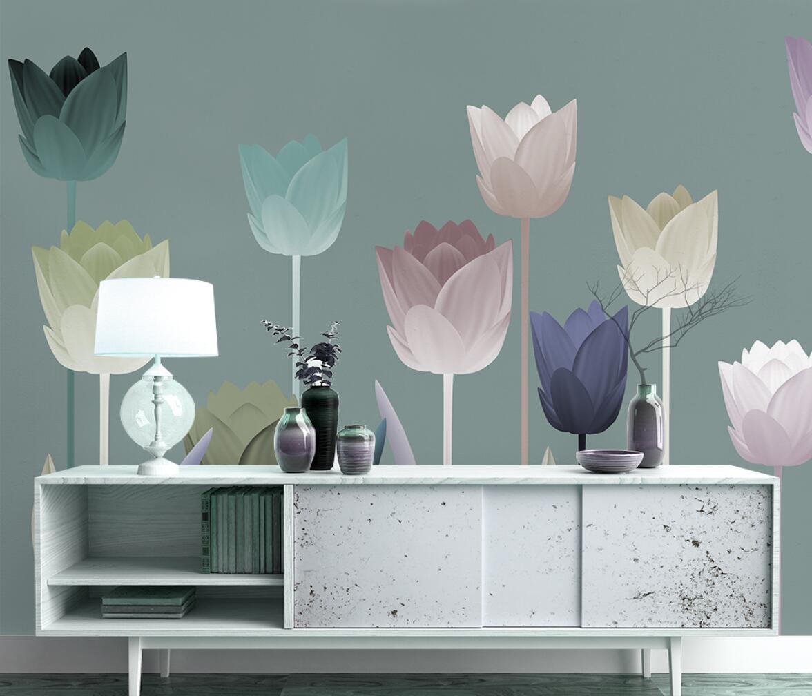 Fototapeta z tulipanami na zam – Home Textiles Photos recenzja i cena