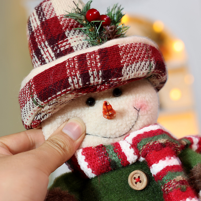 1 szt. świątecznej ozdoby: mat – Home Textiles Plaid recenzja i cena