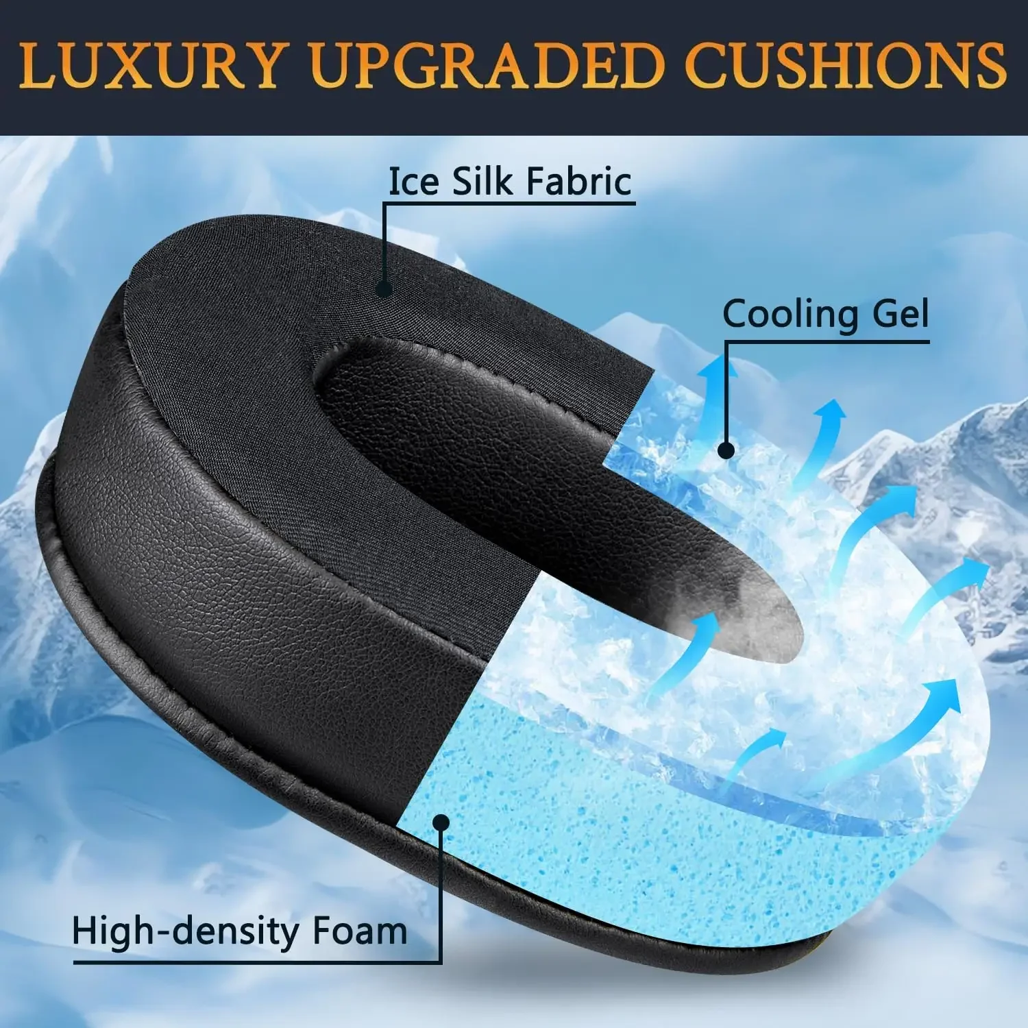 Nauszniki do słuchawek bezprze – Cooling Pillow Gel recenzja i cena